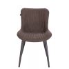 Стул обеденный Everprof Aqua Ткань Темно-коричневый