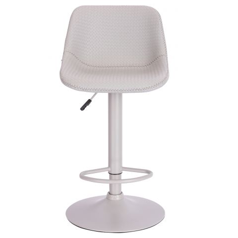 Стул барный Everprof Smile Grey Экокожа Серый