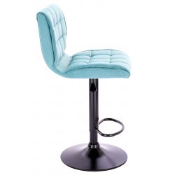 Стул барный Everprof Richy Ткань Бирюзовый