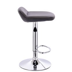 Стул барный Everprof Form Экокожа Черный