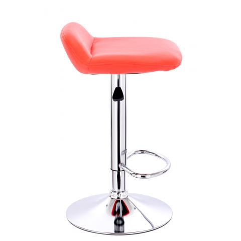 Стул барный Everprof Form Экокожа Красный