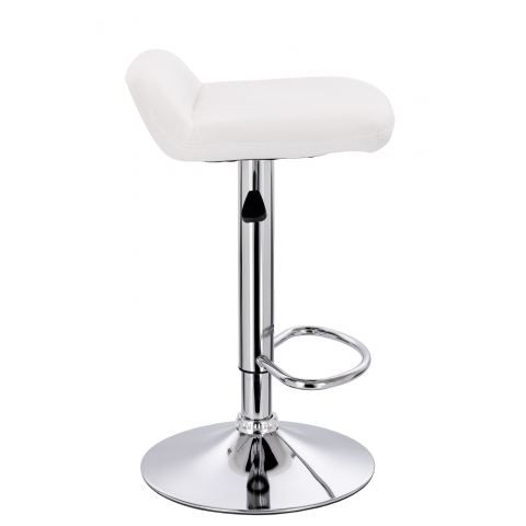 Стул барный Everprof Form Экокожа Белый