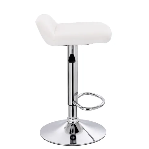 Стул барный Everprof Form Экокожа Белый