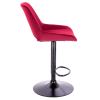 Стул барный Everprof Flash Ткань Бургунди