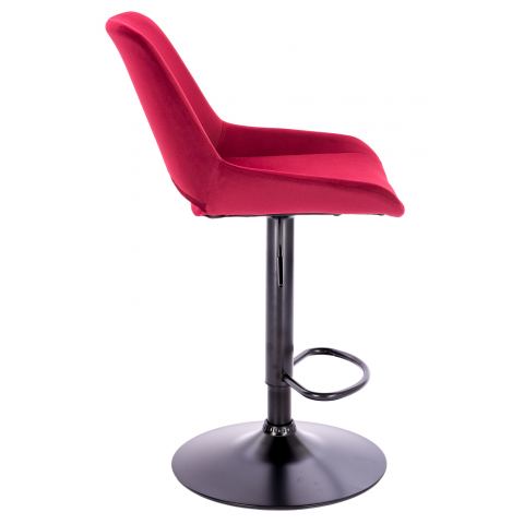 Стул барный Everprof Flash Ткань Бургунди