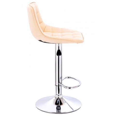 Стул барный Everprof Cooper Экокожа Кремовый