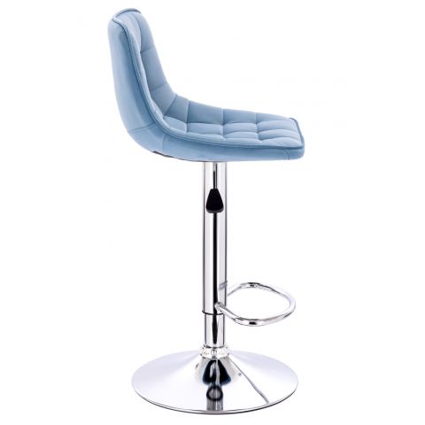 Стул барный Everprof Cooper Ткань Голубой