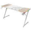 Стол компьютерный ZONE 51 TRINE 140 RGB Wood/White
