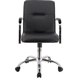 Кресло Everprof Samba Wood T Экокожа Черный