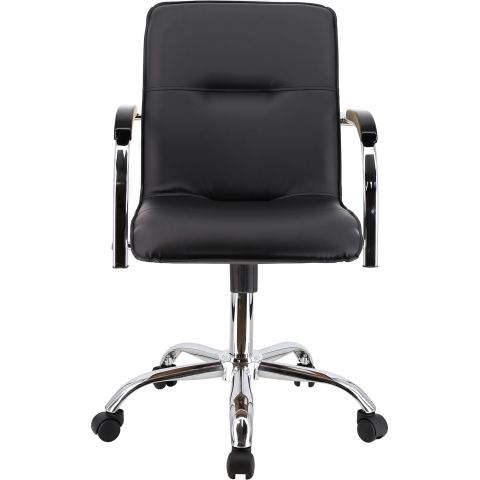 Кресло Everprof Samba Wood T Экокожа Черный