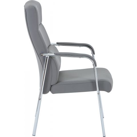 Кресло Everprof City Экокожа Серый