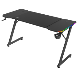 Стол компьютерный ZONE 51 TRINE 140 RGB Black