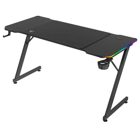 Стол компьютерный ZONE 51 TRINE 140 RGB Black