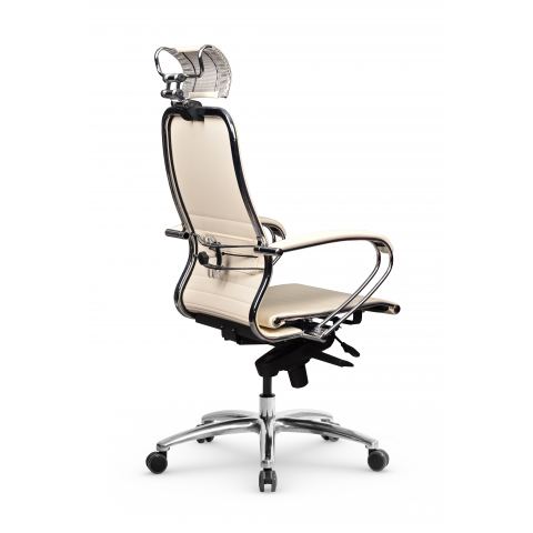 Кресло Метта Samurai K-2.04 Infinity Easy Clean (Молочный)