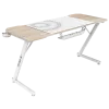 Стол компьютерный ZONE 51 TRINE 140 Wood/White