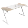 Стол компьютерный ZONE 51 TRINE 140 Wood/White