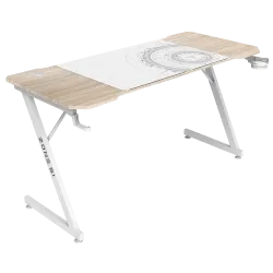 Стол компьютерный ZONE 51 TRINE 140 Wood/White