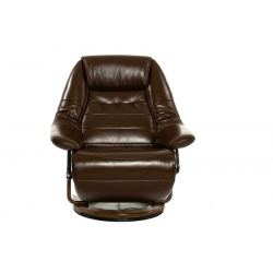 Кресло электрореклайнер FALTO Concord (2 мотора, натуральная кожа Nappa, коричневый)
