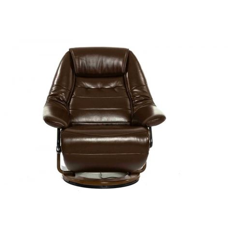 Кресло электрореклайнер FALTO Concord (2 мотора, натуральная кожа Nappa, коричневый)