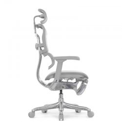 Кресло Falto Ergohuman Elite 2 с подножкой (серый каркас/сетка светлаяT-168-B2 Natural)