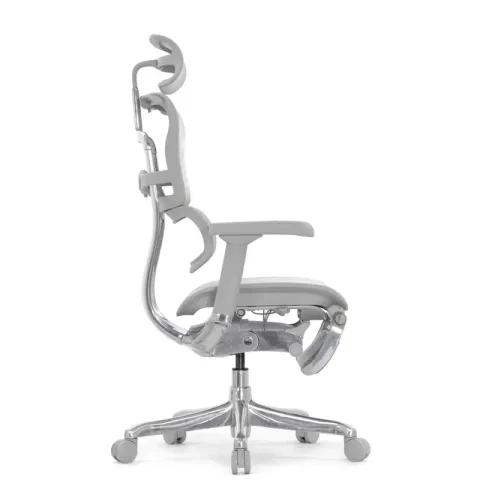 Кресло Falto Ergohuman Elite 2 с подножкой (серый каркас/сетка светлаяT-168-B2 Natural)