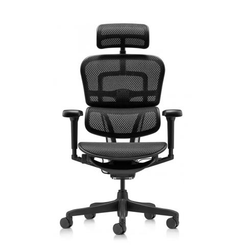 Кресло Falto Ergohuman Ultra (чёрный каркас/сетка чёрный T-168-B1 Black)