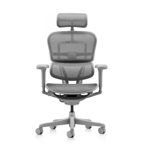 Кресло Falto Ergohuman Ultra (серый каркас/сетка светлаяT-168-B2 Natural)