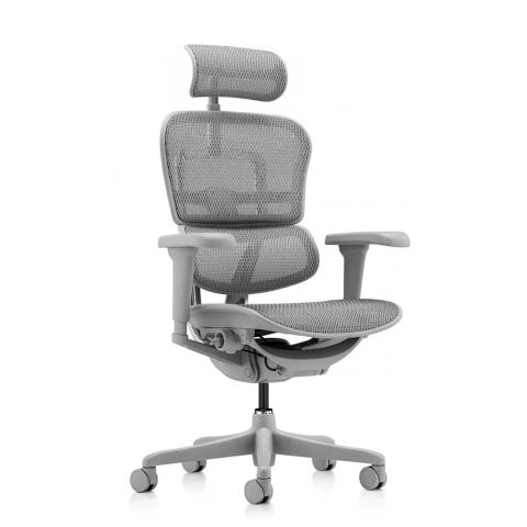 Кресло Falto Ergohuman Ultra (серый каркас/сетка светлаяT-168-B2 Natural)