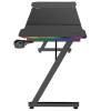 Стол компьютерный ZONE 51 TRINE 160 RGB Black