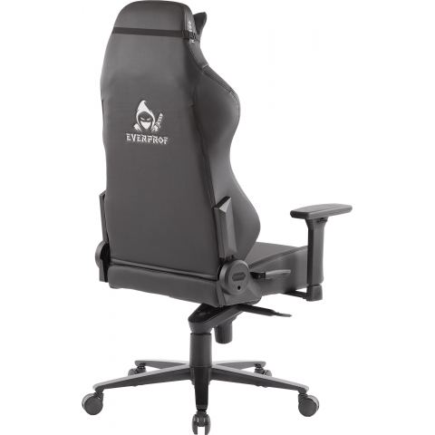 Кресло Everprof Hanzo Экокожа Черный