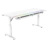 Стол компьютерный ZONE 51 RUNWAY 160 White