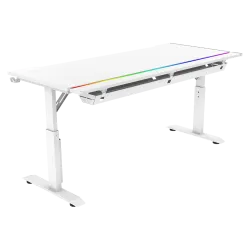 Стол компьютерный ZONE 51 RUNWAY 160 White