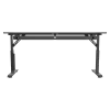 Стол компьютерный ZONE 51 RUNWAY 160 Black