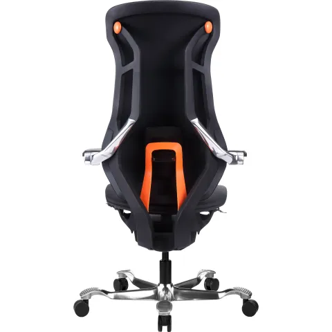 Кресло Everprof Atom Black Экокожа Черный