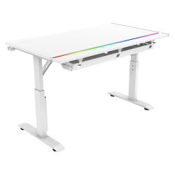 Стол компьютерный ZONE 51 RUNWAY 120 White