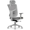 Кресло FALTO STAR OFFICE ERGO 3 (3D поясничный упор,3D подлокотник 5D подголов, сетка, ткань, серый)