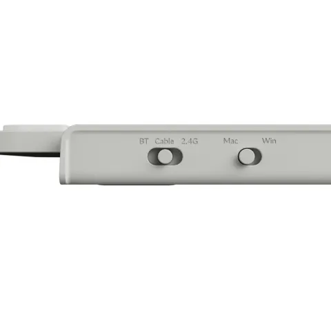 Беспроводная ультратонкая клавиатура Keychron B6 Pro, 109 клавиш, ножничные переключатели, цвет B6 Pro Ivory White