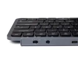 Беспроводная ультратонкая клавиатура Keychron B1 Pro, 77 клавиш, ножничные переключатели, цвет Space grey