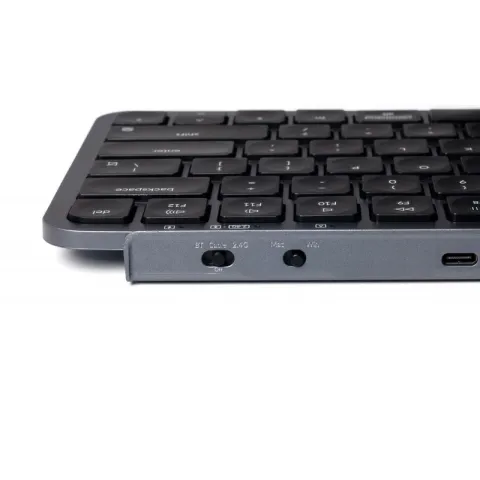 Беспроводная ультратонкая клавиатура Keychron B1 Pro, 77 клавиш, ножничные переключатели, цвет Space grey