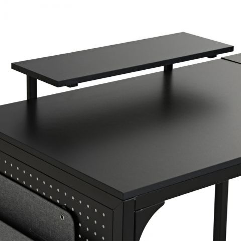 Стол письменный (для компьютера) угловой EUREKA ZX-L150B-B-RU с шириной 150 см, Black