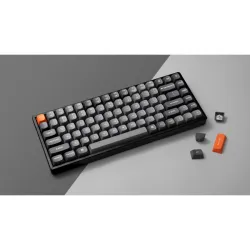 Беспроводная механическая клавиатура QMK Keychron K2 Max, 84 клавиши, RGB подсветка, Hot-swap, алюм.рамка Keychron Banana Switch