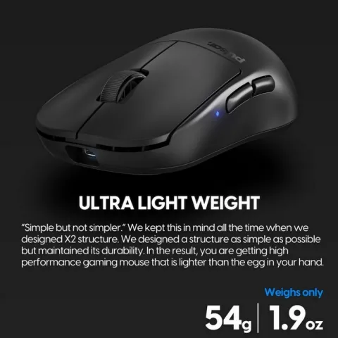Игровая мышь Pulsar X2 H Wireless Size 1 (mini) Black
