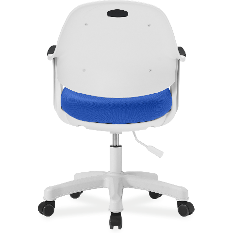 Детское кресло Robo SY-1101 (спинка/сидение синее/каркас белый)