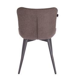 Стул обеденный Everprof Aqua Ткань Темно-коричневый