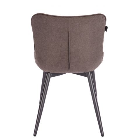 Стул обеденный Everprof Aqua Ткань Темно-коричневый