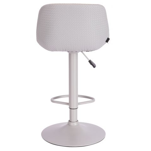 Стул барный Everprof Smile Grey Экокожа Серый