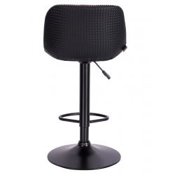 Стул барный Everprof Smile Black Экокожа Черный