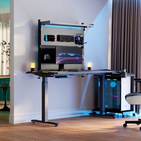 Перфорированная доска с комплектом креплений EUREKA ARPB-01B-US, черный