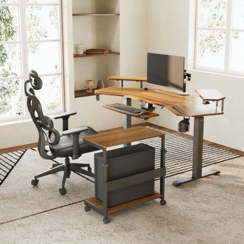 Подставка для системного блока EUREKA ARCH-WN с регулировкой по высоте