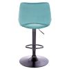 Стул барный Everprof Flash Ткань Бирюзовый